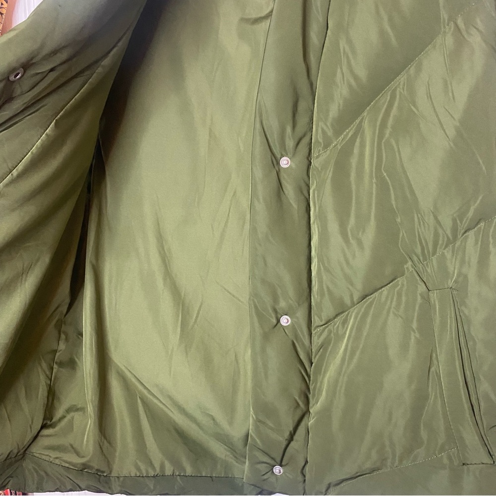 BLANKNYC Matcha Latte quilted nylon puffer vest Green - Picture 10 of 10